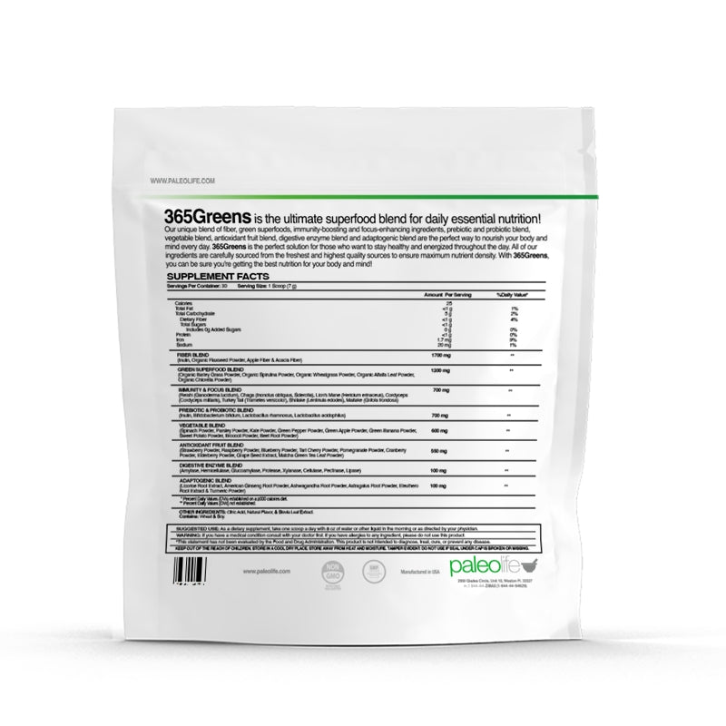 365Greens - Daily Vegetables and Fruits 35% off