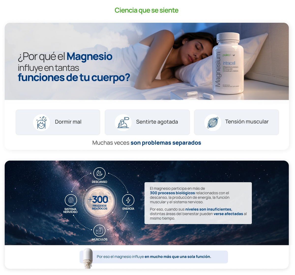 Información del suplemento