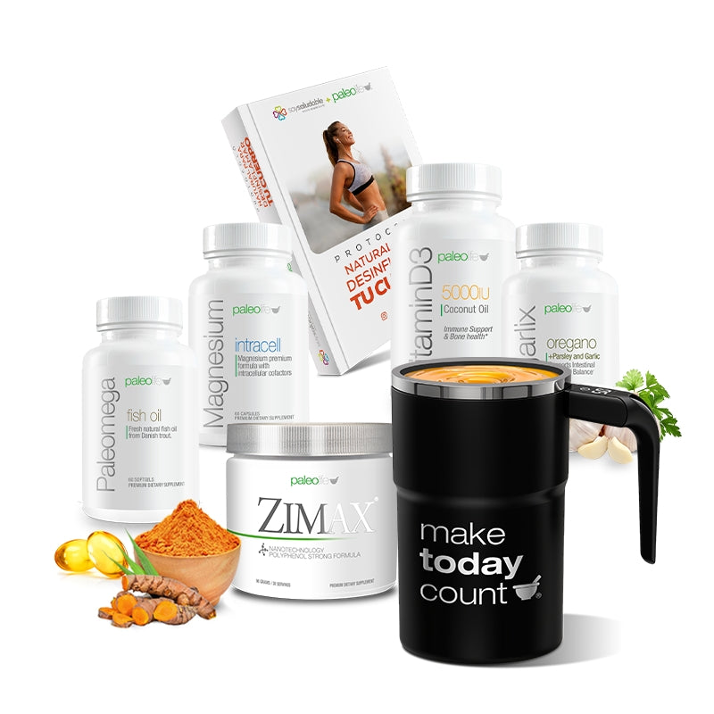 Kit Antiinflamatorio + Taza batidora Inox con Pantalla Led ¡GRATIS!*