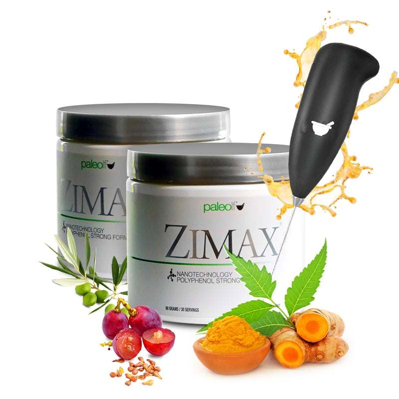 ZIMAX® Antioxidante envase - 2 Pack - 60 días + Batidora Premium Gratis + Envío Gratis dentro de Usa  - WA